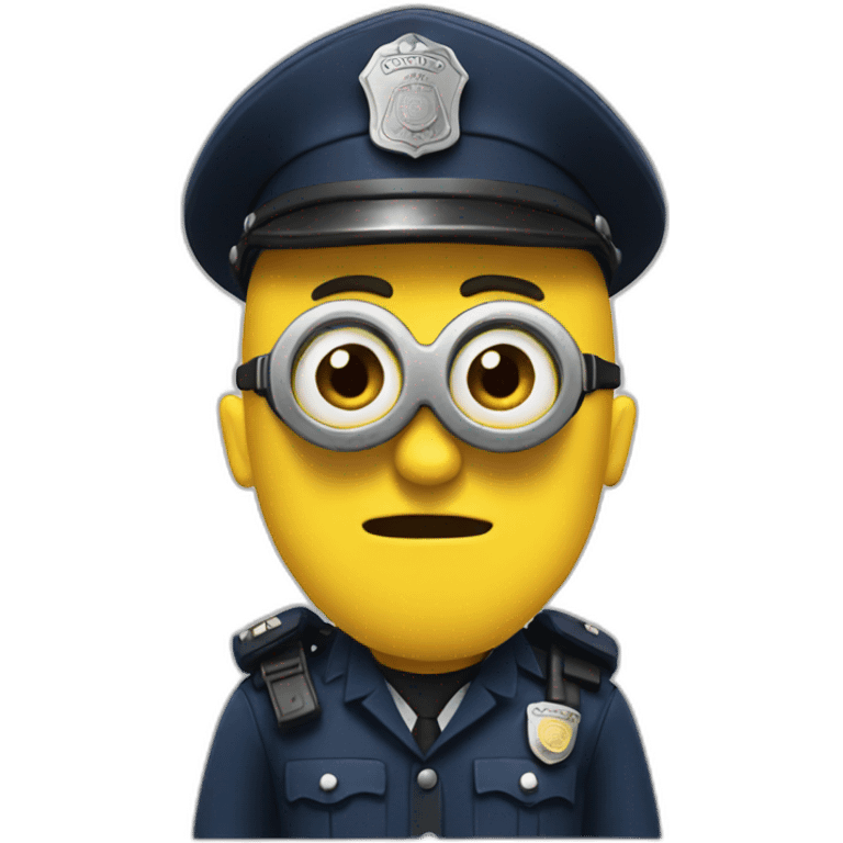 police Minion emoji