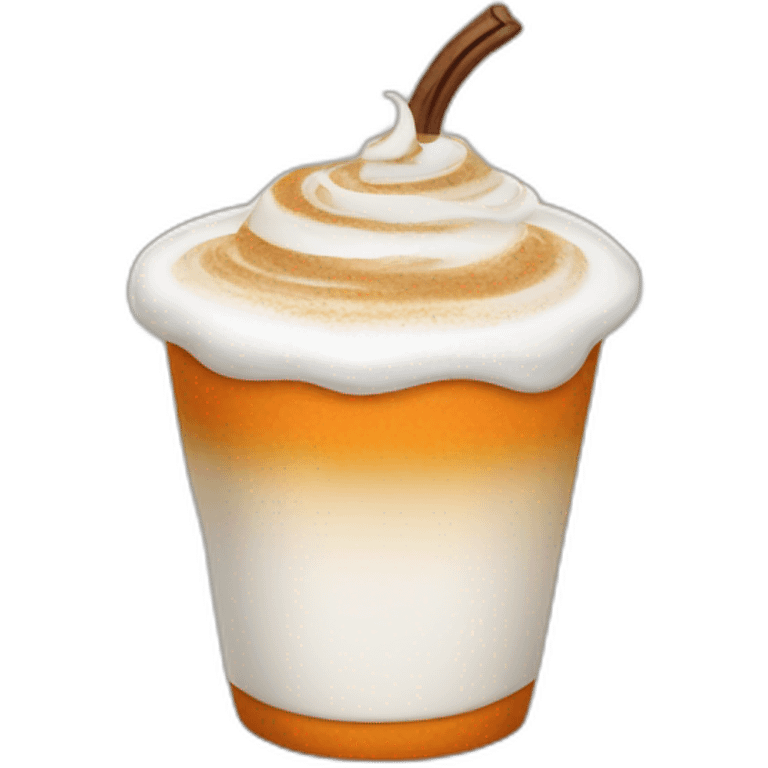 Pumpkin Latte emoji