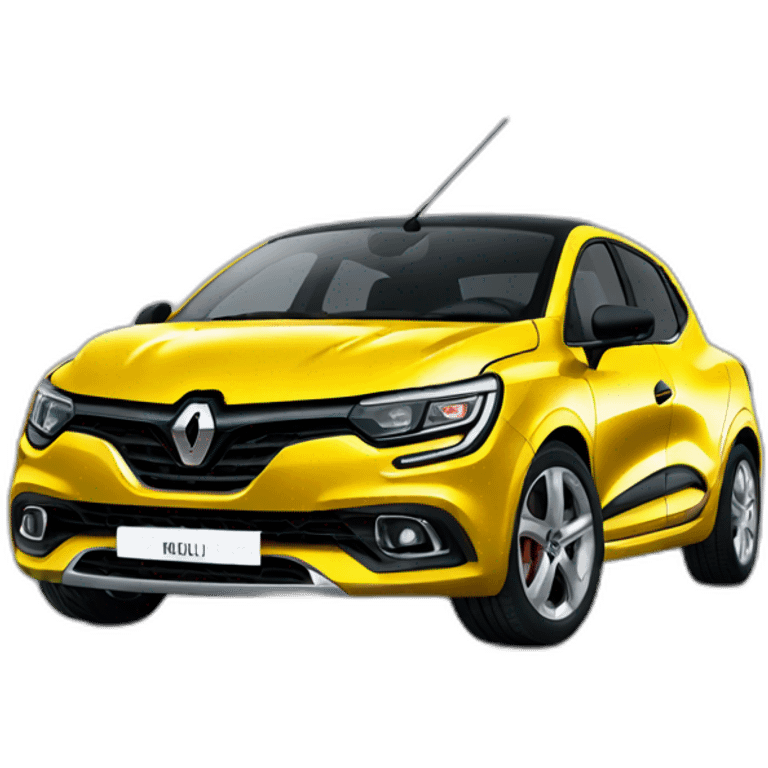 tuning car renault emoji