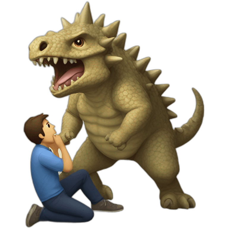 tarasque devouring man emoji