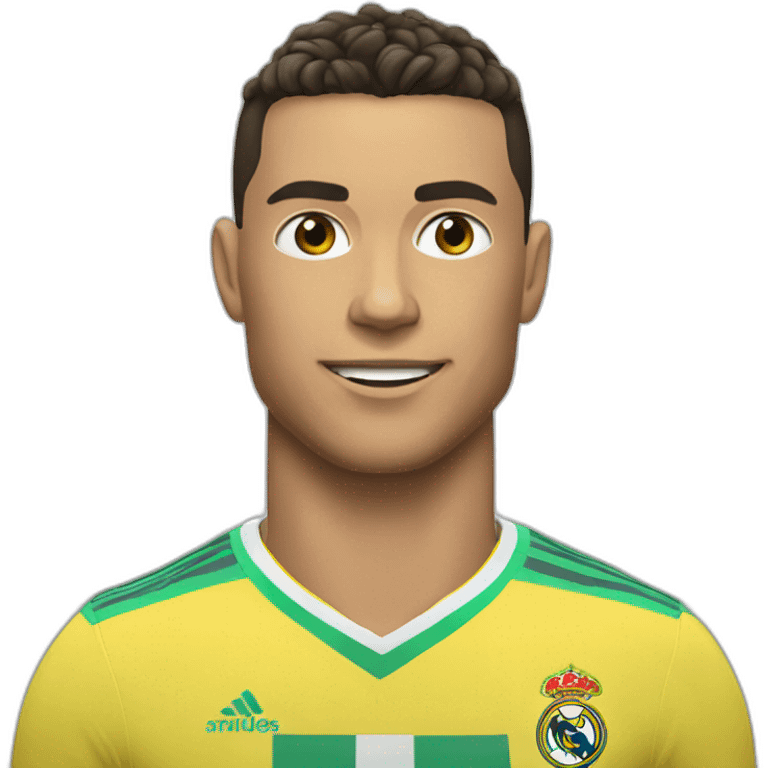 ronaldo qui fait chutt emoji