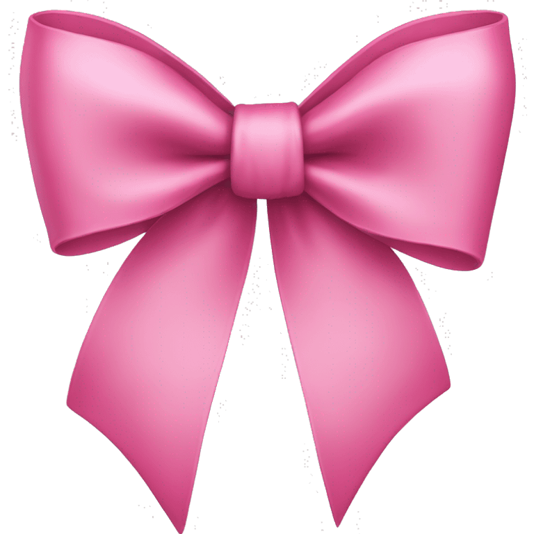 Pink bow emoji