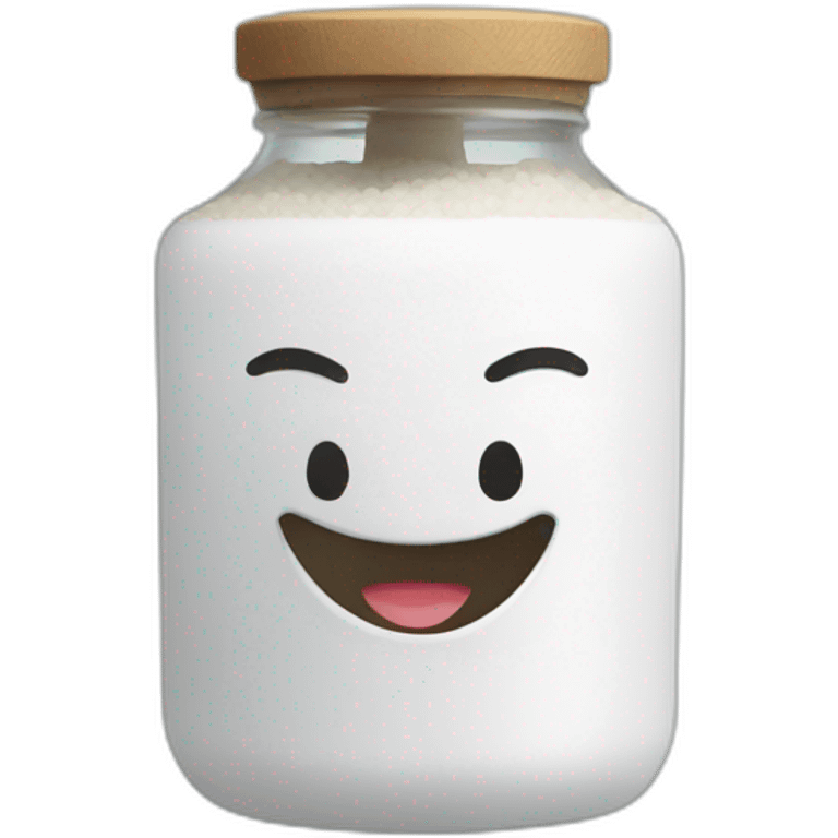 Happy salt dispenser emoji