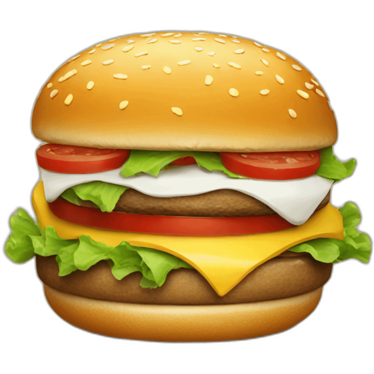 One Hamburger emoji