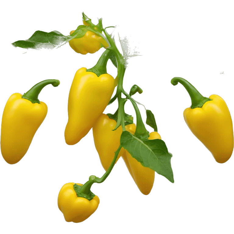 yellow Capsicum chinense Jacq yummy emoji