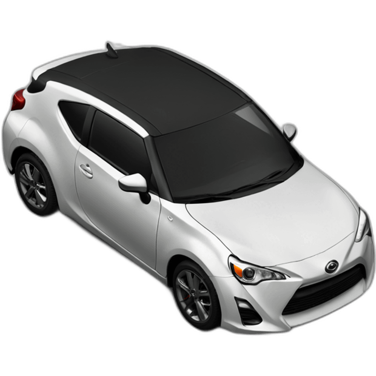 Scion car black emoji