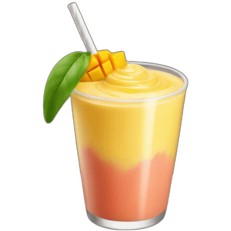 Mango shake  emoji