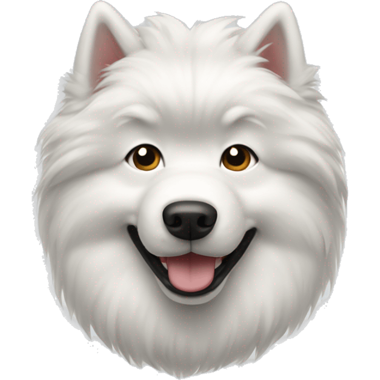 Samoyed dog emoji