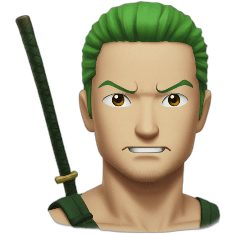 Roronoa zoro emoji