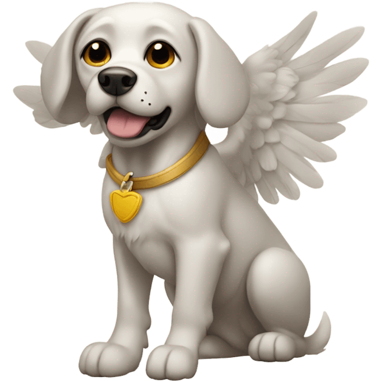 a dog with wings  emoji