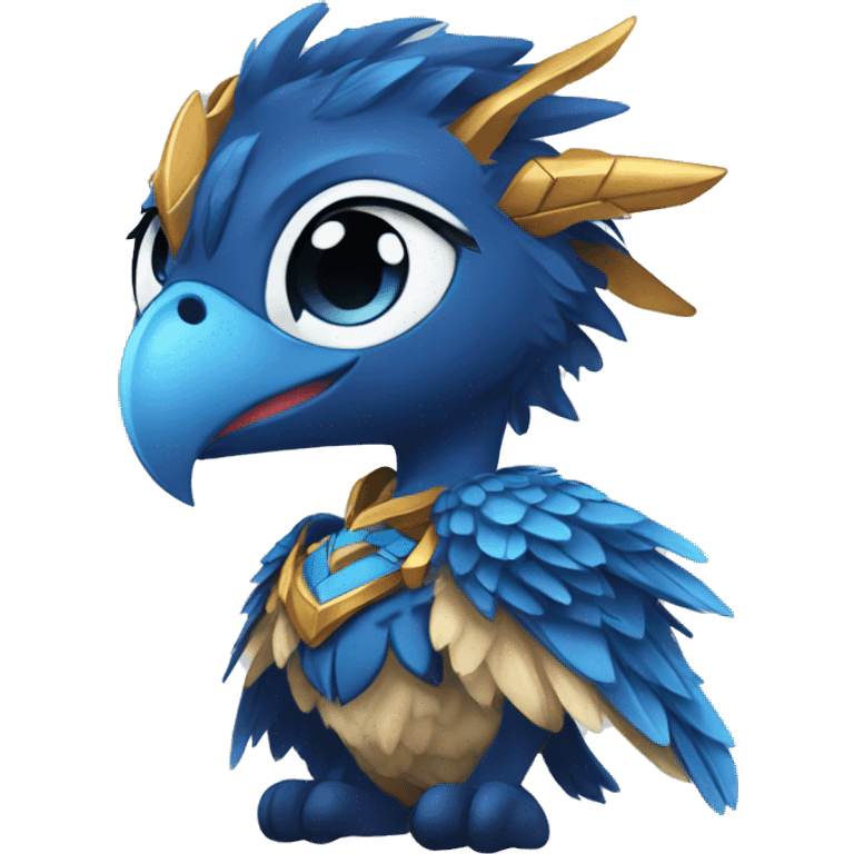 Chibi anivia drawning emoji