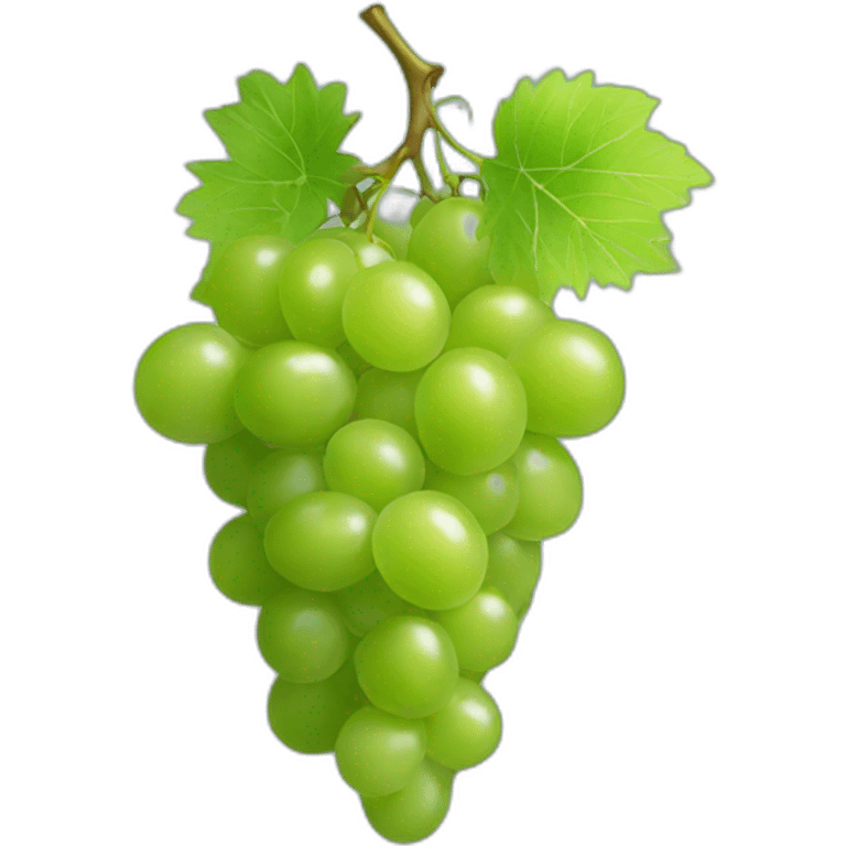 Green grapes emoji