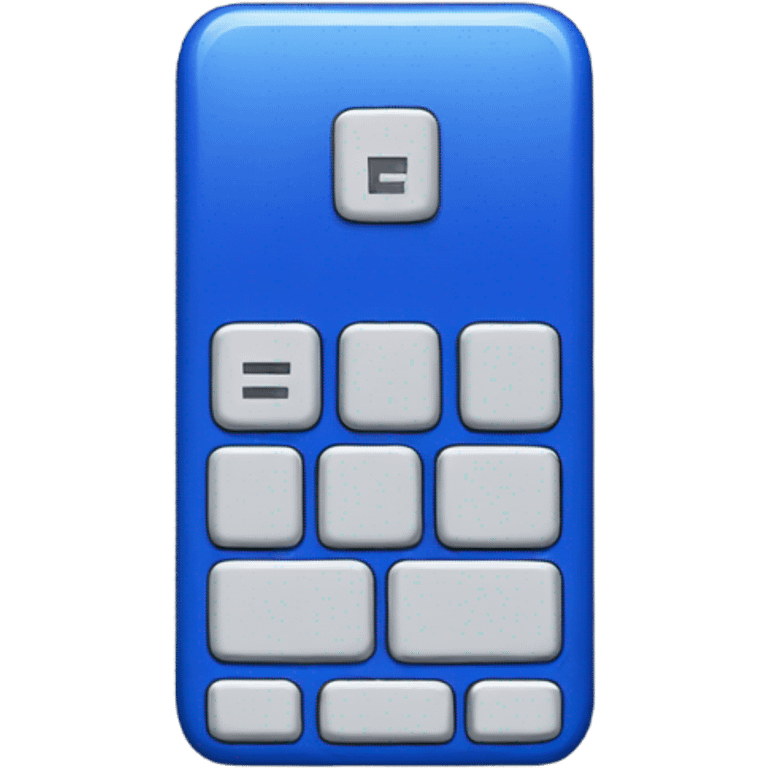 navi blue enter key emoji