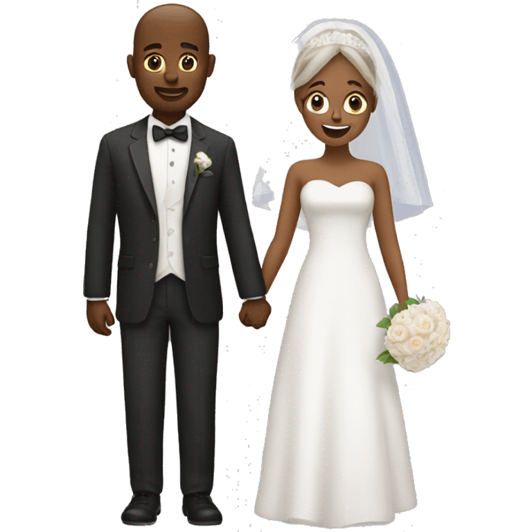 two people getting married  emoji