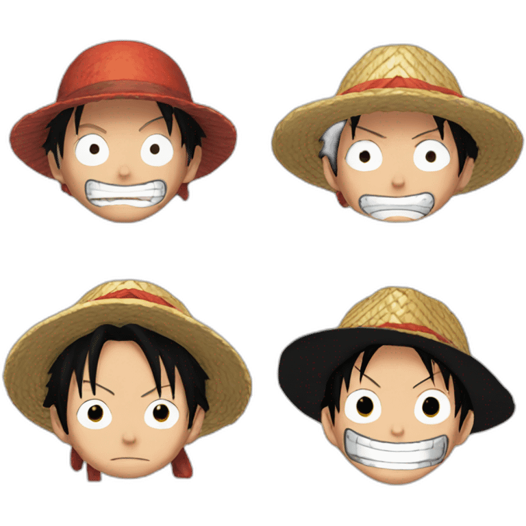 one piece luffy wano emoji emoji