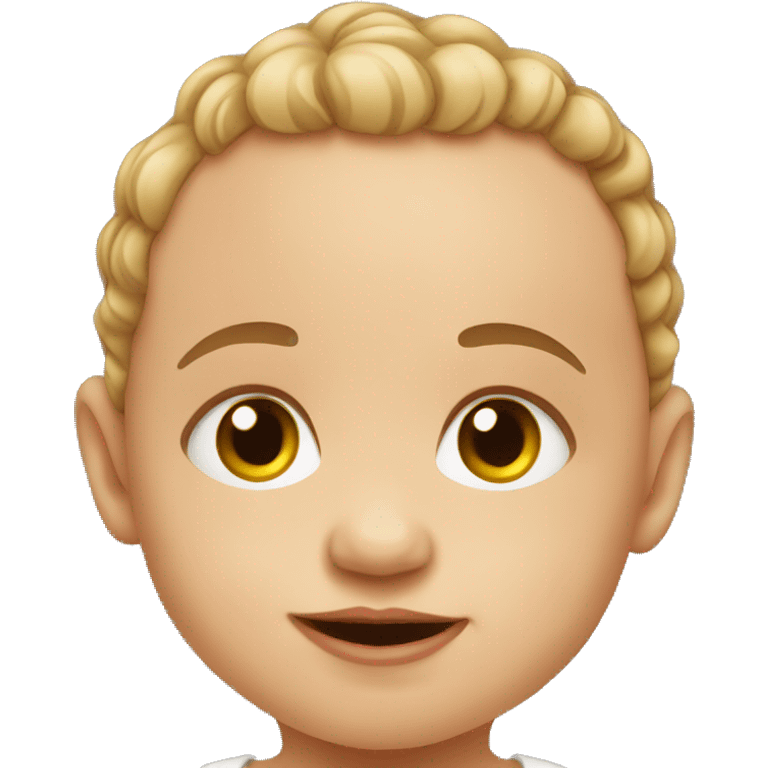 Realistic baby  emoji