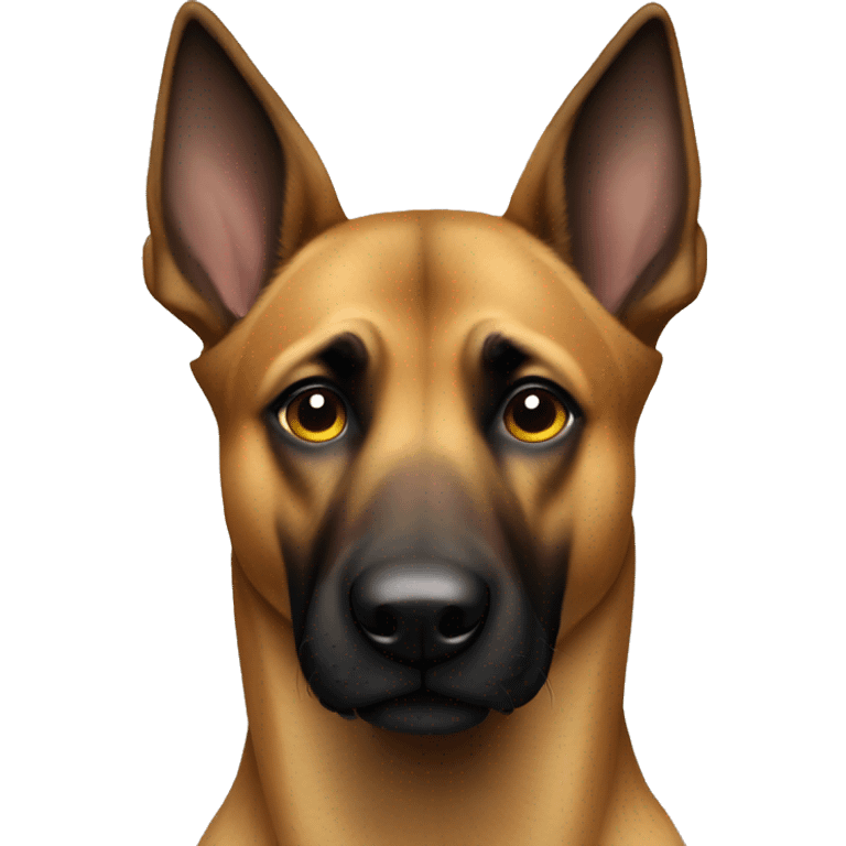 Malinois dog emoji