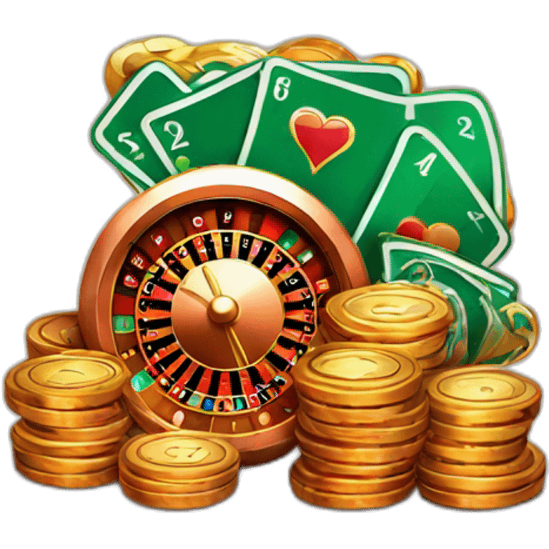 casino-elements-in-copper emoji