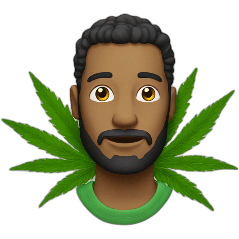 Funny-ganja emoji