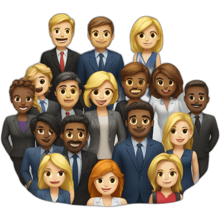 Company group team emoji