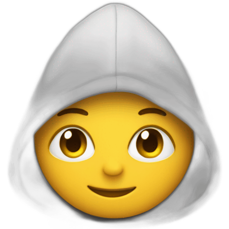 hoodie that says "neat" emoji