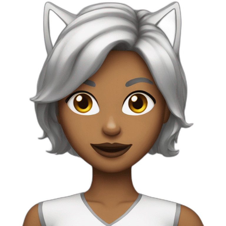 Cat woman  emoji