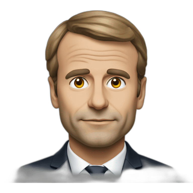 Émanuel macron emoji