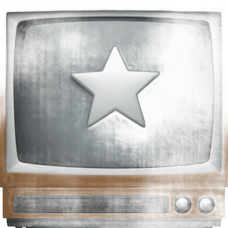 A tv with a star inside emoji