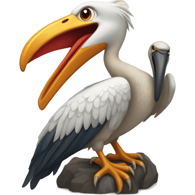 Phoenix + pelican emoji