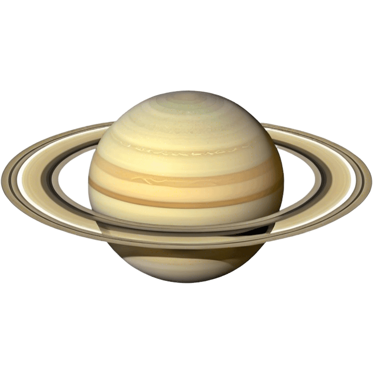 Planet Saturn emoji