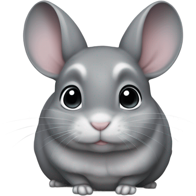 Grey shinshilla emoji