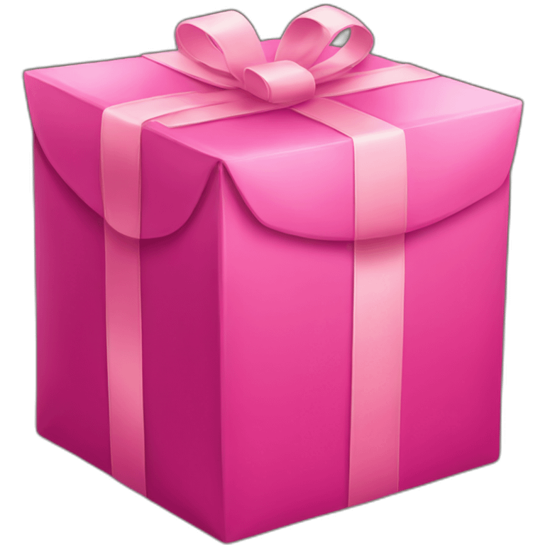 fucsia parcel emoji