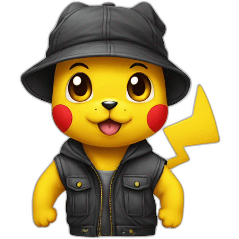 thug pickachu emoji