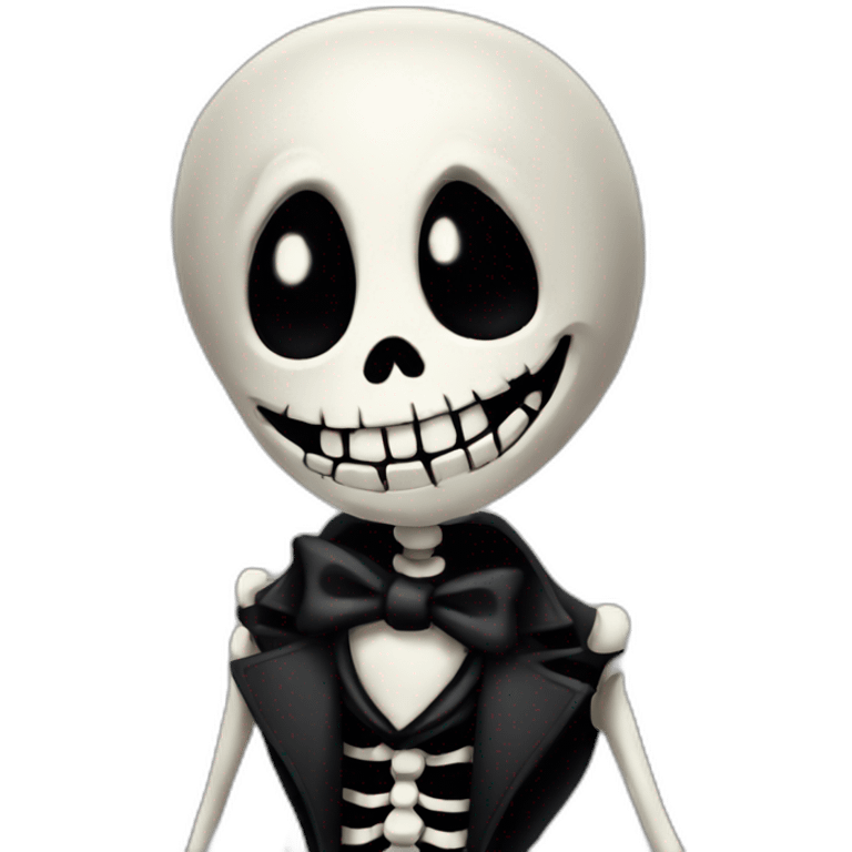 Jack Skeleton Disney cute emoji