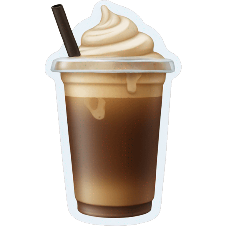 Iced coffee cup  emoji