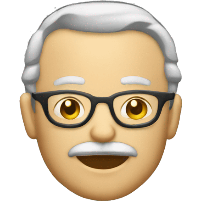 an icon of a  judge with an icon sytle emoji