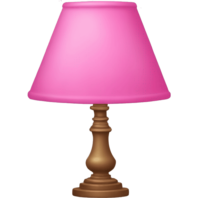 pink lamp emoji