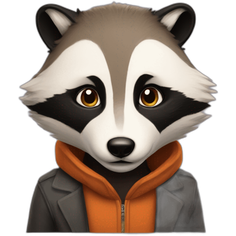 half badger half fox emoji