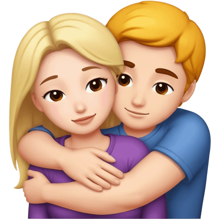 A hug  emoji