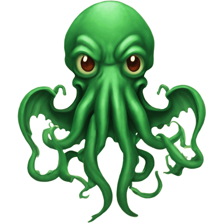 Cthulhu with phone  emoji