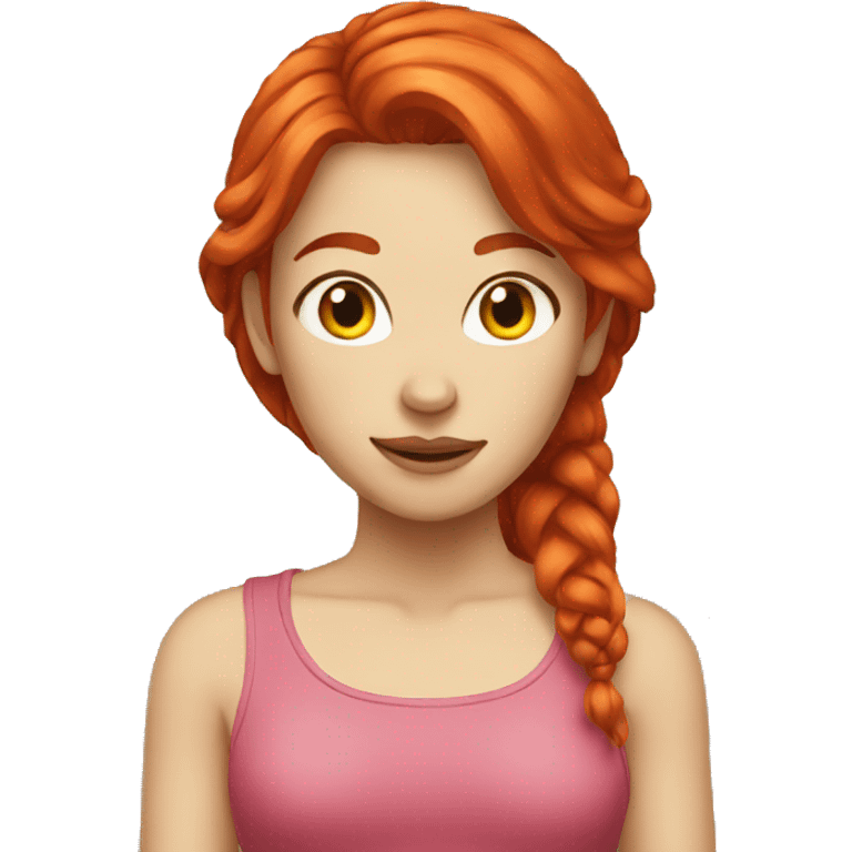 red hair girl emoji