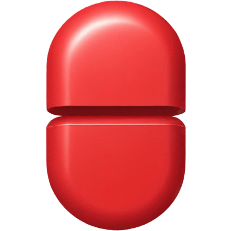 red circle pill with thin horizontal line emoji