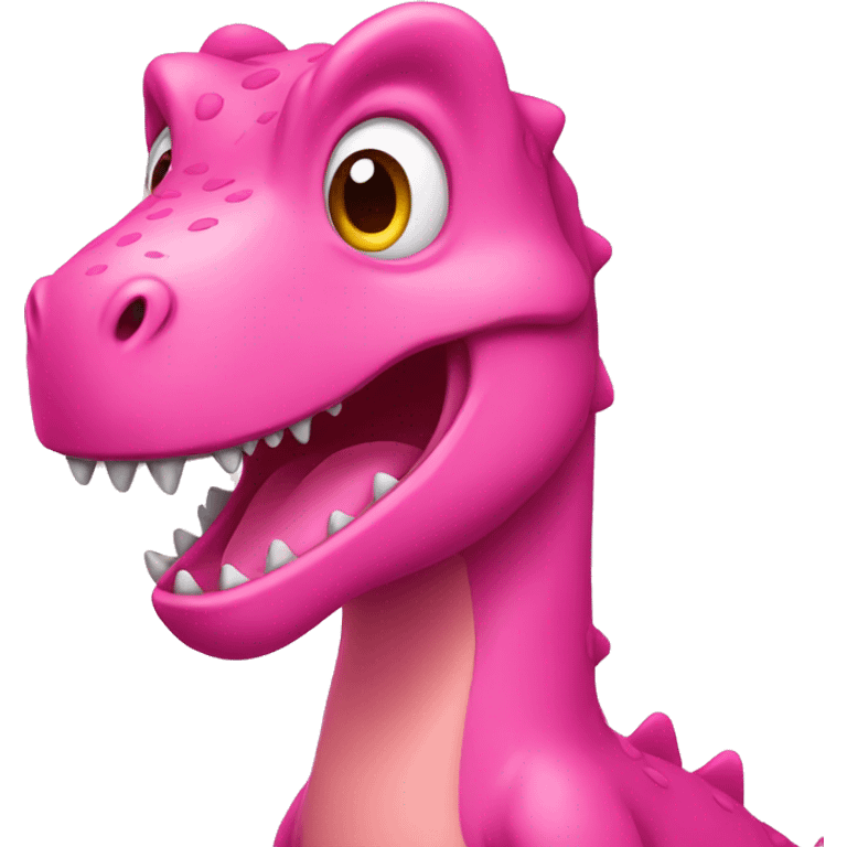 Pink dinosaur  emoji