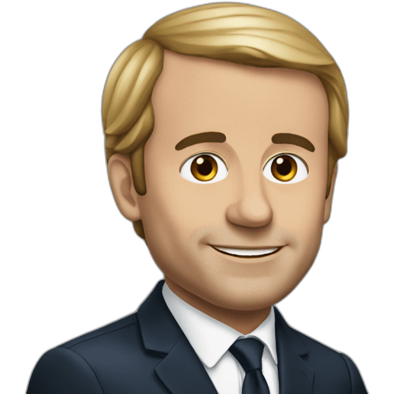 Macron président emoji