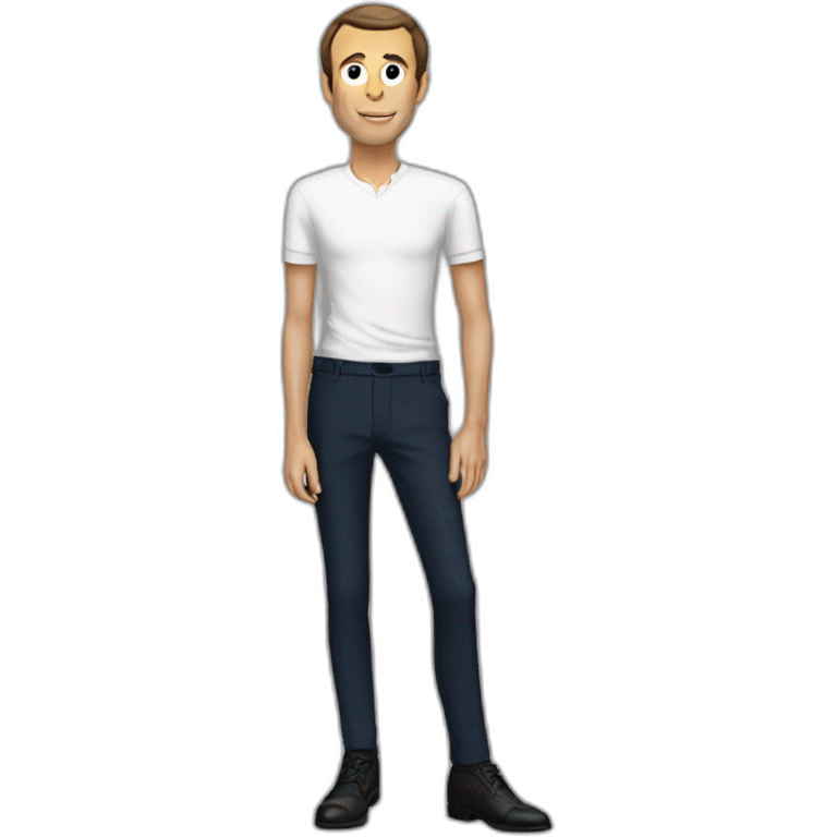 skinny macron emoji