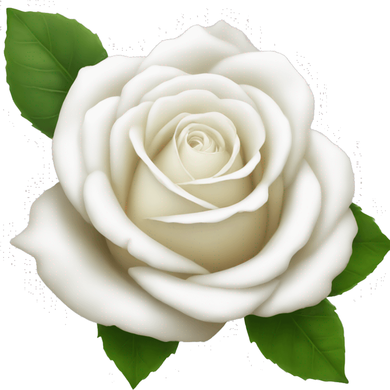 white rose emoji