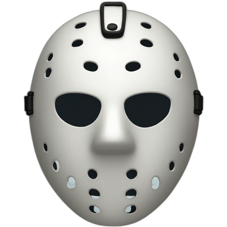 Friday 13th hockey mask emoji