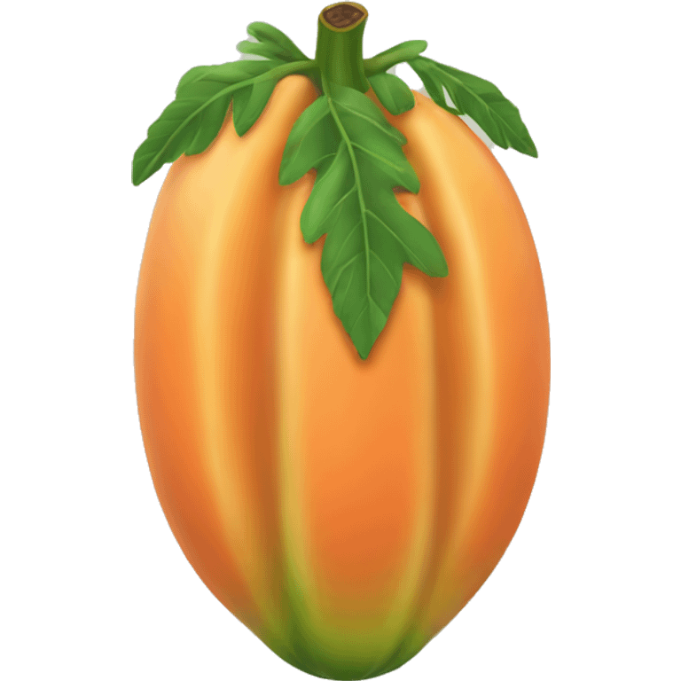 papaya emoji