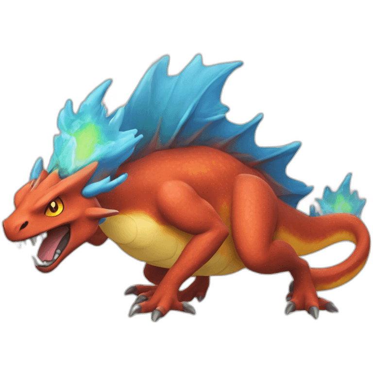 Dracaufeu pokemon emoji