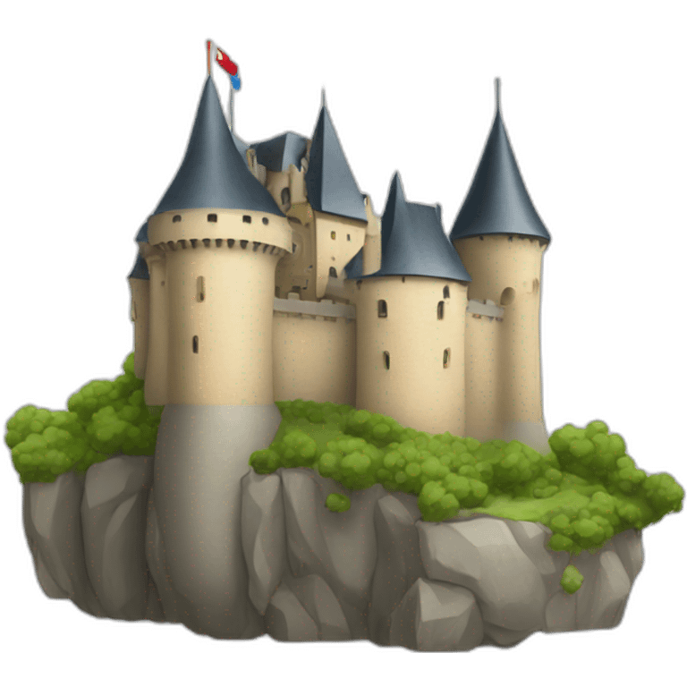 Luxembourg castel emoji